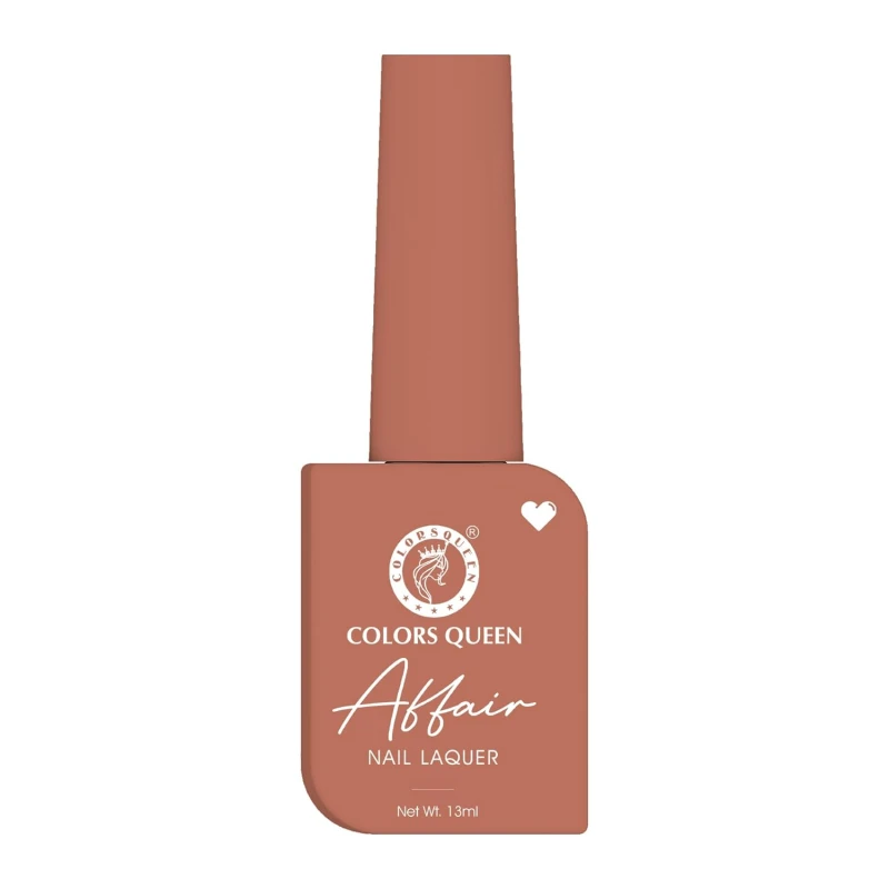 Colors Queen Affair Nail Polish - 59 - Legacy Latte, 13ml | Rich Pigmentation, Quick Drying, Long Lasting Nail Paint | Chip Resistant, No Harmful Chemicals, Semi Matte Nail Polish for Women thumbnail 7